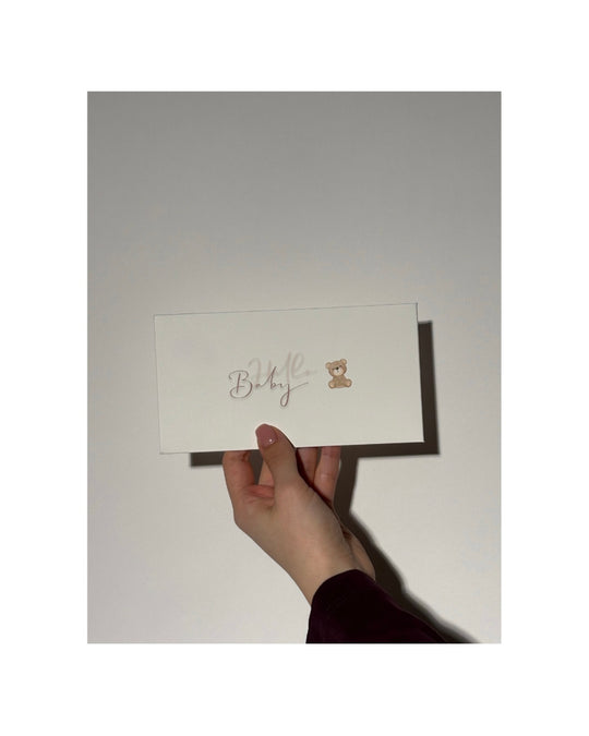 Baby - Geldcadeau Envelop met Kaart