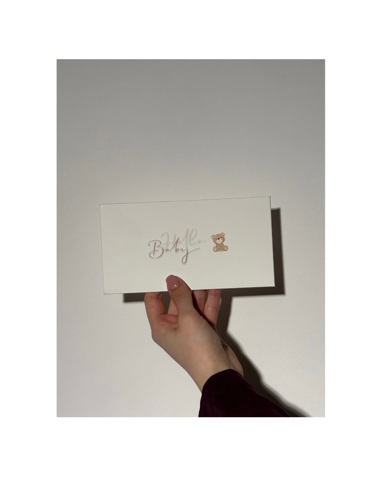 Baby - Geldcadeau Envelop met Kaart