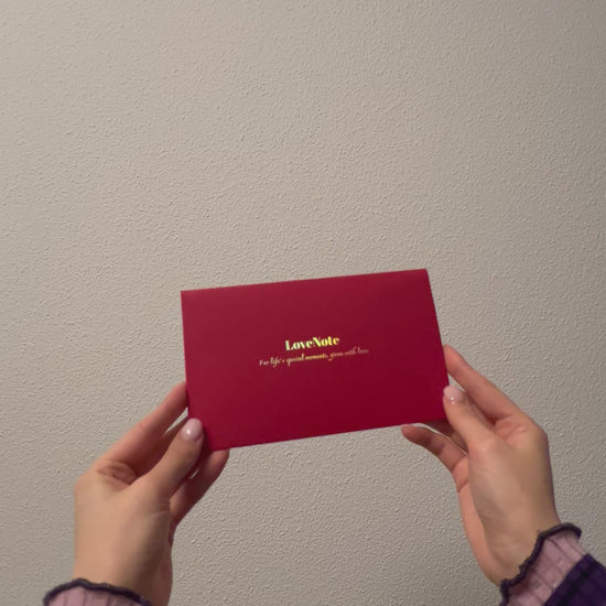 Hartvormige Envelop Kaart